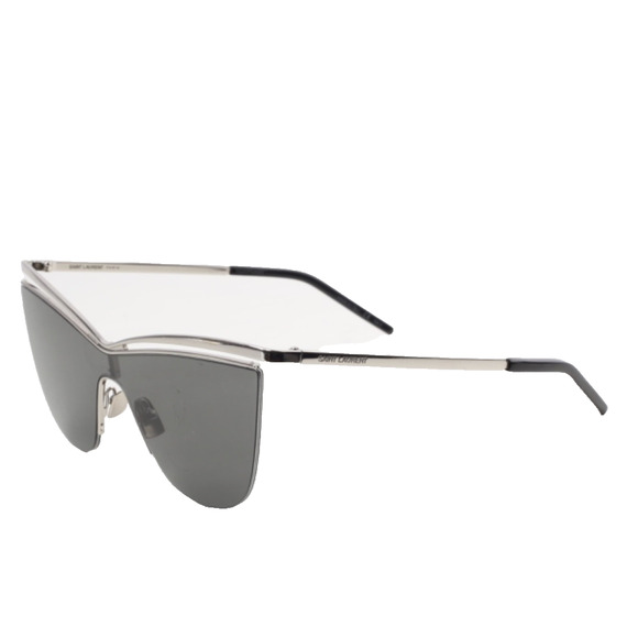 Saint Laurent SL249 002 Silver Metal Cat Eye Sunglasses Designer Luxury main image 15